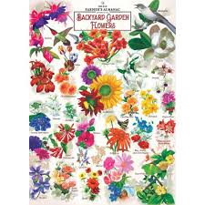 MASTER PIECES 1000-PIECE PUZZLE Garden Florals