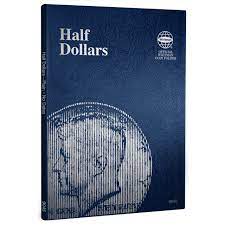 WHITMAN Half Dollars Plain Coin Folder