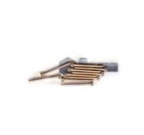 WALTHERS 00-90 Brass Hex Head Machine Screws -- 1/2 x .047" 1.27 x .12cm pkg(10)