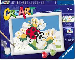 CREART Ladybug  Paint by Numbers Kit