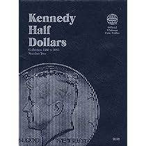 WHITMAN Kennedy Half Dollars 1986-2003 Coin Folder
