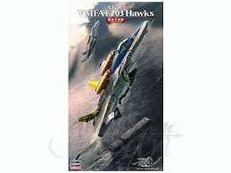 HASEGAWA 	1/72 Macross Zero VF0C VMFAT203 Hawks Fighter (Ltd Edition)
