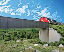 WALTHERS HO 90' Thru Girder Bridge Kit