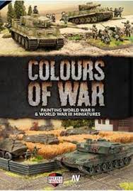 VALLEJO Colours of War Painting WWII & WWIII Miniatures Book