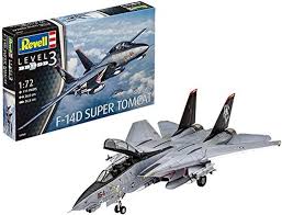 REVELL 1/72 F14D Super Grumman Tomcat Fighter