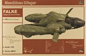 HASEGAWA 1/20 Maschinen Krieger Falke Antigravity Armored Raider Pkf85 Fighter