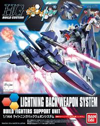 BANDAI 15 Lightning Back Weapon System "Gundam Build Fighters Try