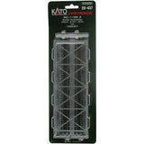 KATO N  Unitrack 9-3/4" Double Track Truss Bridge, Black