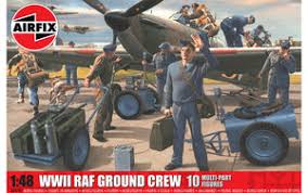 AIRFIX 1/48 WWII RAF Ground Crew (10)