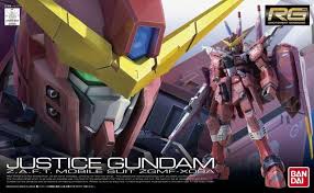 BANDAI  1/144 #9 ZGMF-X09A Justice Gundam "Gundam SEED"