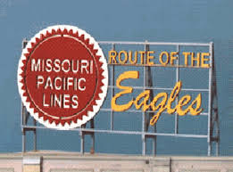 BLAIR LINE N Missour Pacific Billboard
