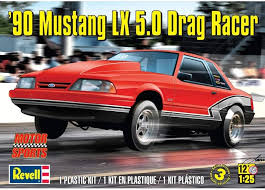 REVELL 1/25 1990 Mustang LX 5.0 Drag Car