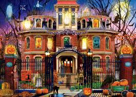 MASTER PIECES 1000-PIECE PUZZLE Haunted House on the Hill