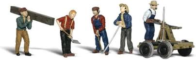 WOODLAND SCENICS N Rail Workers