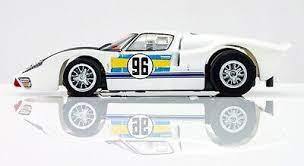 AFX Ford GT40 MkII #96 Wht/Blk/Blu/Gold