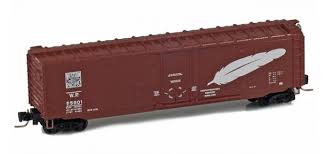 MICRO TRAINS Z WP 50’ Plug Door Boxcar #55901