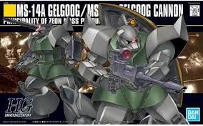 BANDAI 1/144 HGUC 076 MS-14A Gelgoog / MS-14C Gelgoog Cannon