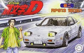 FUJIMI 1/24 Nissan RPS13 180SX Kenji Car Initial D Series