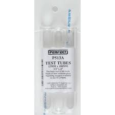 PERFECT Test Tubes 1/2" x 4" Heat Resistant (3/cd)