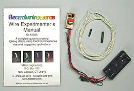 MICRO STRUCTURES Electroluminescent Wire Kit .090" Diameter -- White