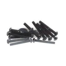 WALTHERS Nylon Round Head Machine Screws pkg(12) -- 2-56; 5/8 x .086" 1.59 x .22cm