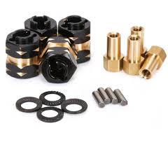 Power Hobby Extended Hex Hubs Wheel Spacers, +5mm, Axial SCX24