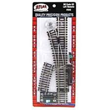 ATLAS HO Code 83 Snap-Switch Left Hand Remote Turnout