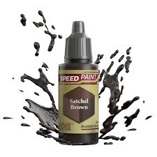 ARMY PAINTER Speedpaint: Satchel Brown Acrylic 18ml Bottle