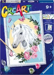 CREART Unicorn Paint by Numbers Kit 7X10
