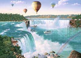 RAVENSBURGER 1000-PIECE PUZZLE  Niagara Falls