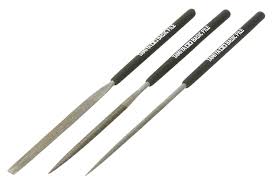 TAMIYA Smooth Double-Cut Basic File Set (3pcs)