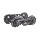 KADEE #552 HO A.S.F.® A-3 Ride Control® 50 Ton Self Centering Trucks w/ 33" Smooth Back Wheels - Metal Fully Sprung (2/pk)