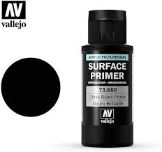 VALLEJO 200ML Gloss Black Primer