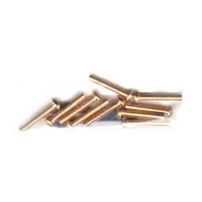 WALTHERS 2-56 Brass Round Head Machine Screws -- 1/2 x .086" 1.27 x .22cm pkg(10)