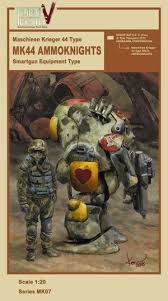 HASEGAWA 1/20 Robot Battle V Maschinen Krieger 44 Type Mk44 Smartgun Equipment Type