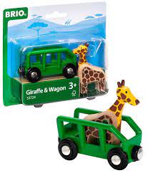 BRIO Giraffe and Wagon