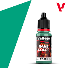 VALLEJO 18ml Bottle Foul Green Game Color