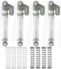 Power Hobby Axial SCX24 Micro Crawler Aluminum Threaded Long Travel Shocks Jeep