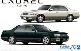 AOSHIMA 1/24 1993 Nissan GC34 Laurel Medalist V/Club-S 4-Door Car