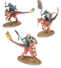 WARHAMMER  Seraphon Aggradon Lancers