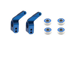 TRAXXAS BLUE ALLOY REAR HUBS