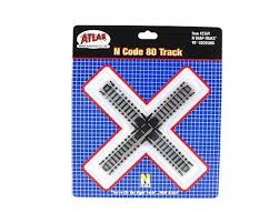 ATLAS N Code 80 90 Degree Crossing