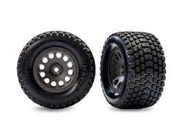 TRAXXAS T&W GRAY WHL GRAVIX TIRES