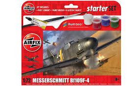 AIRFIX 1/72  Starter Set - Messerschmitt Bf109F-4g