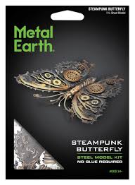 METAL EARTH Steampunk Butterfly