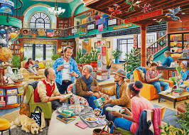 RAVENSBURGER 1000-PIECE PUZZLE Turn the Page Bookclub