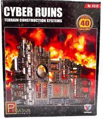 PEGASUS 28mm Gaming: Cyber Ruins Construction Set