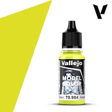 VALLEJO 18ml Bottle Military Yellow Model Color