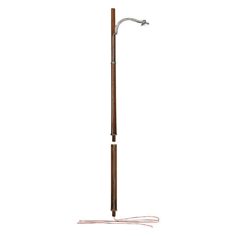 WOODLAND SCENICS HO Wooden Pole Street Lights