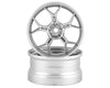 DS RACING  Feathery Split Spoke Drift Wheels (Chrome) (2) (6mm Offset) w/12mm Hex